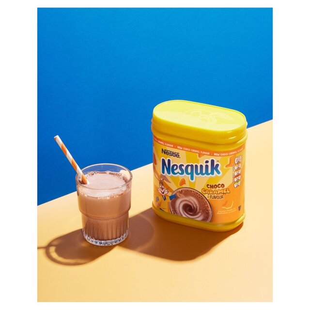 Nesquik Choco-Caramel Milkshake Powder Tub thumbnail 3