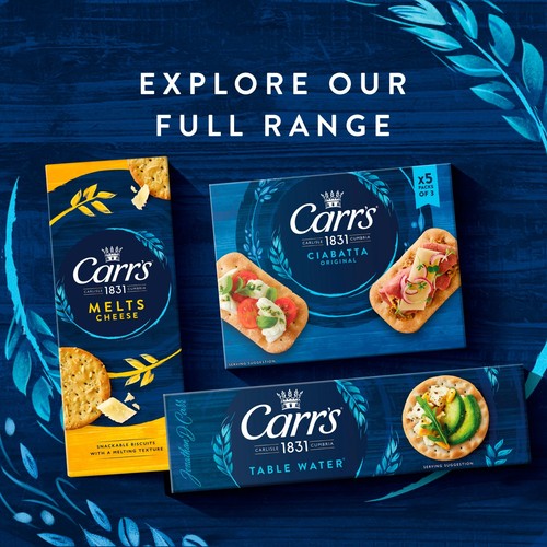 Carr's Table Water Cracked Black Pepper Crackers thumbnail 4