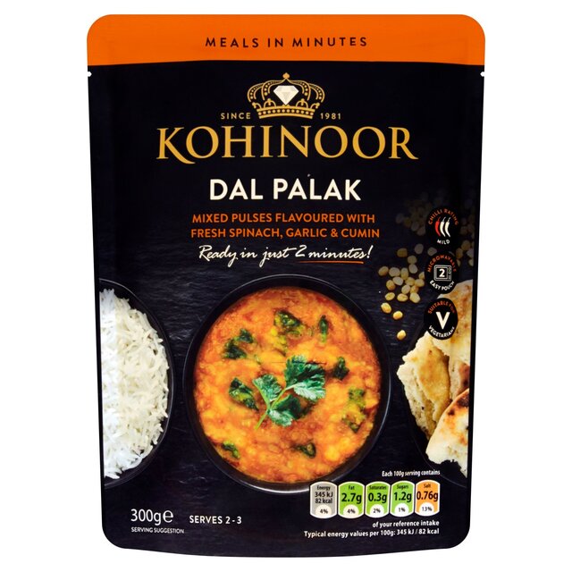 Kohinoor Dal Palak