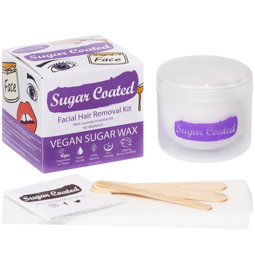Sugar Coated Facial Hair Removal Kit With Lavender Essential Oil thumbnail 2
