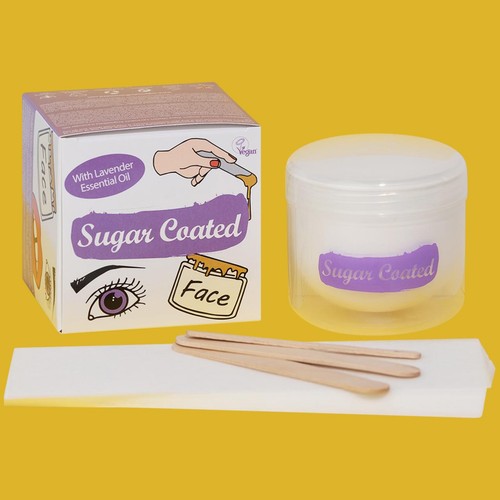 Sugar Coated Facial Hair Removal Kit With Lavender Essential Oil thumbnail 3