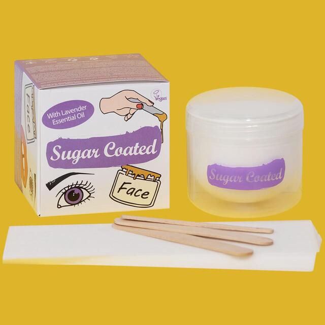 Sugar Coated Facial Hair Removal Kit With Lavender Essential Oil thumbnail 3