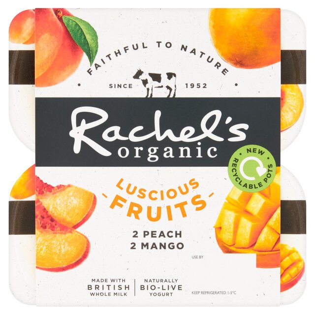 Rachel's Organic Luscious Fruits Peach & Mango