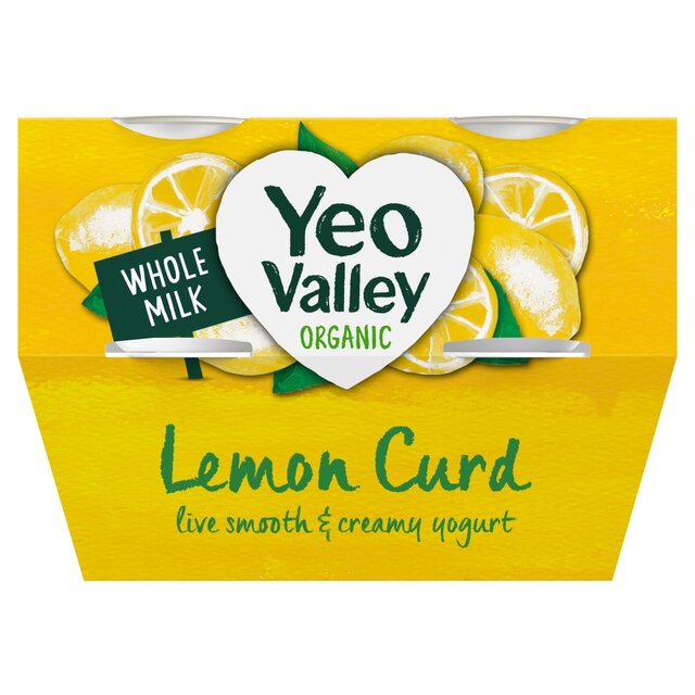 Yeo Valley Organic Lemon Curd Yoghurt thumbnail 2