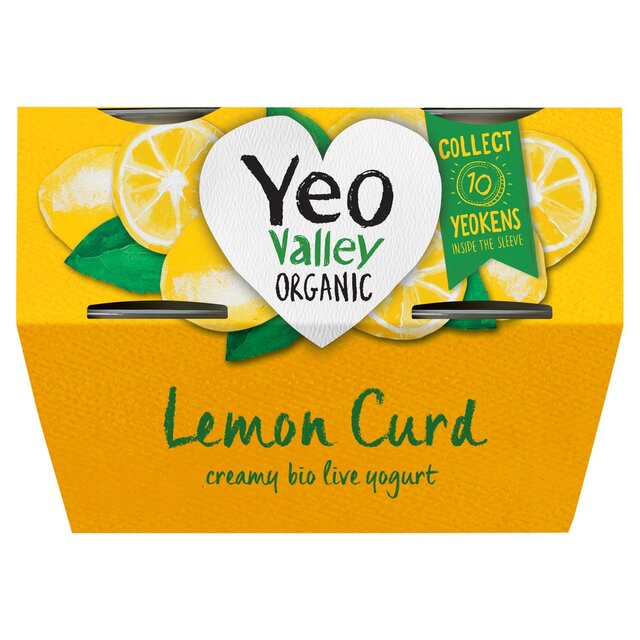 Yeo Valley Organic Lemon Curd Yoghurt thumbnail 4