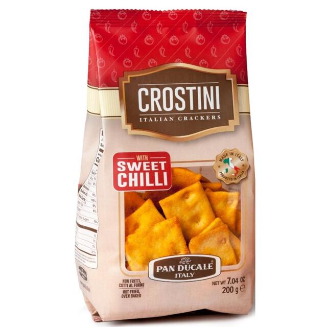 Pan Ducale Crostini With Sweet Chilli