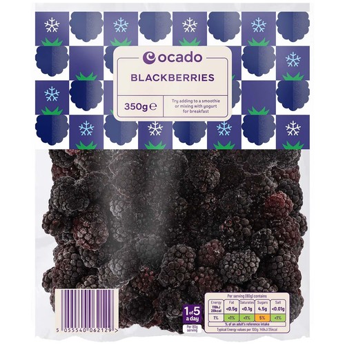 Ocado Frozen Blackberries thumbnail 2