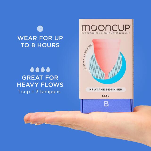 Mooncup Beginner Menstrual Cup, Size B thumbnail 3