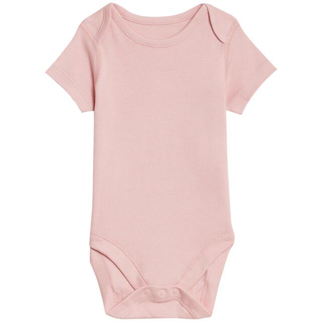 M&S 7 Pack Bodysuits, Pink Mix, 0-3 Years thumbnail 7