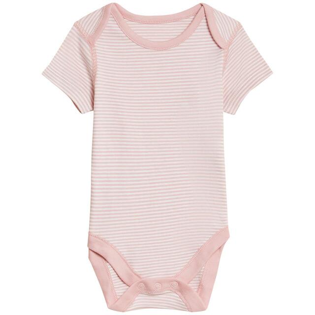 M&S 7 Pack Bodysuits, Pink Mix, 0-3 Years thumbnail 8