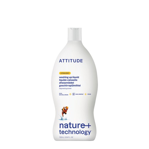 Attitude Washing Up Liquid Citrus Zest