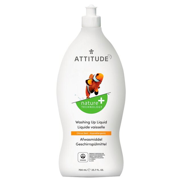 Attitude Washing Up Liquid Citrus Zest thumbnail 2