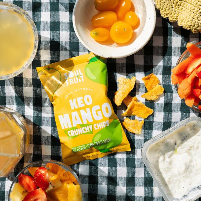 Soul Fruit Freeze Dried Mango Crisps thumbnail 2
