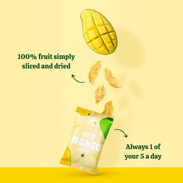 Soul Fruit Freeze Dried Mango Crisps thumbnail 3
