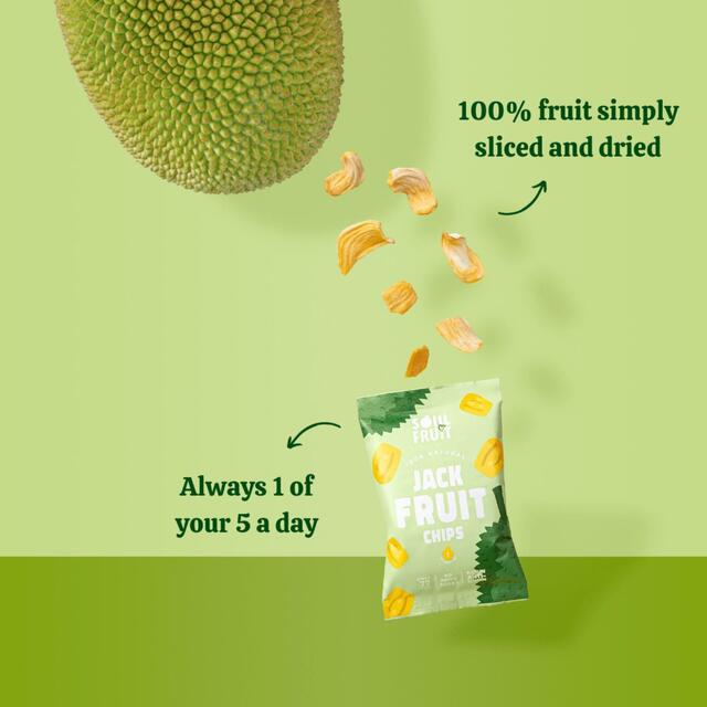 Soul Fruit Freeze Dried Jackfruit Crisps thumbnail 3