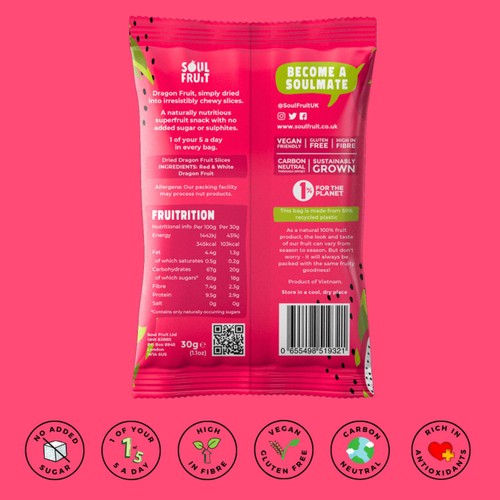 Soul Fruit Soft Dried Dragon Fruit thumbnail 5