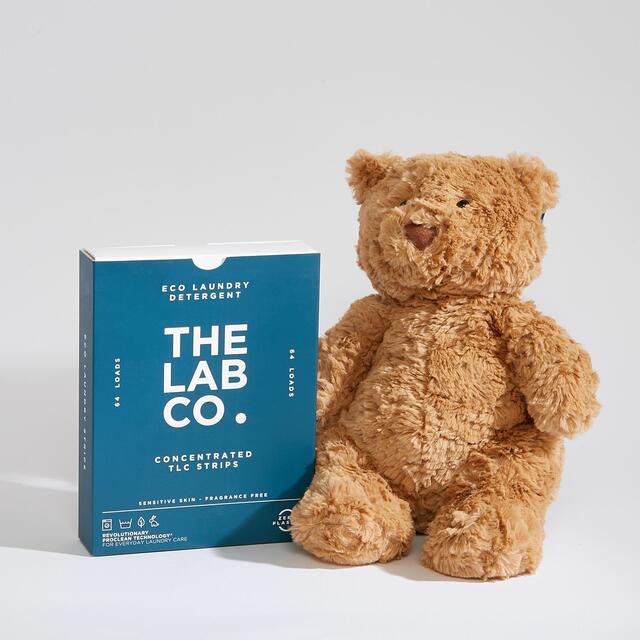 The Lab Co. Laundry Detergent Sheets Non Bio Fragrance Free 64 Loads thumbnail 4