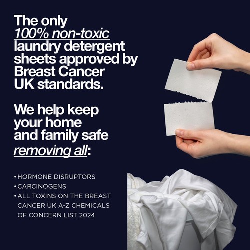 The Lab Co. Laundry Detergent Sheets Non Bio Relaxing Scent 32 Loads thumbnail 5