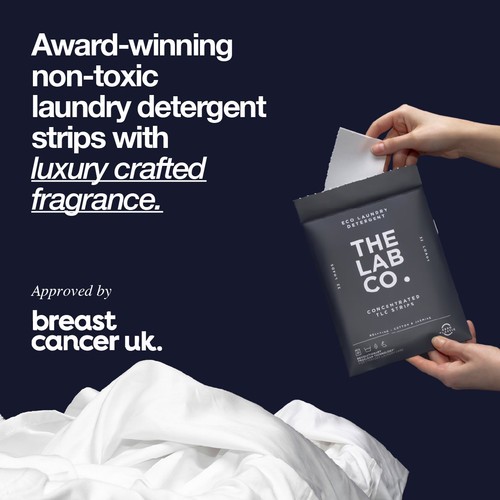 The Lab Co. Laundry Detergent Sheets Non Bio Relaxing Scent 32 Loads thumbnail 6