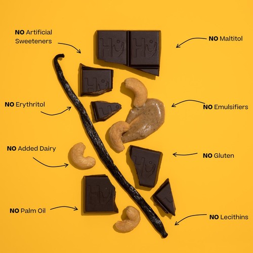 Hu Cashew Butter & Pure Vanilla Bean Dark Chocolate thumbnail 4
