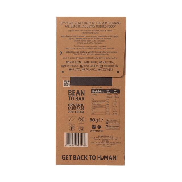 Hu Cashew Butter & Pure Vanilla Bean Dark Chocolate thumbnail 2