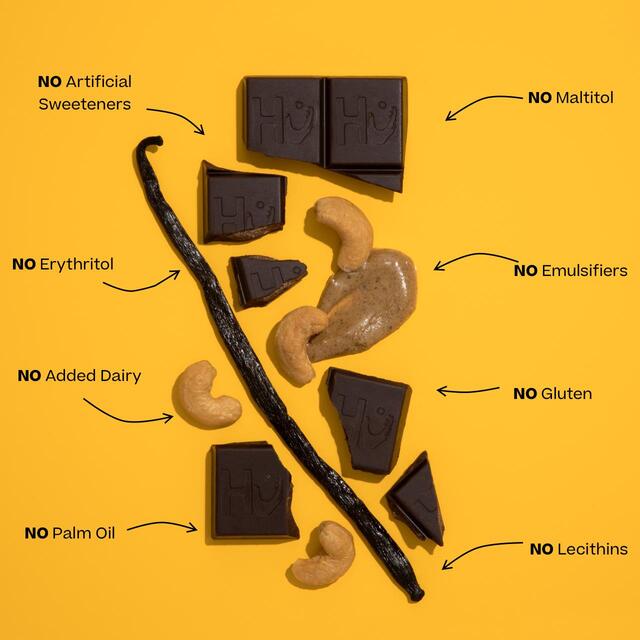 Hu Cashew Butter & Pure Vanilla Bean Dark Chocolate thumbnail 4