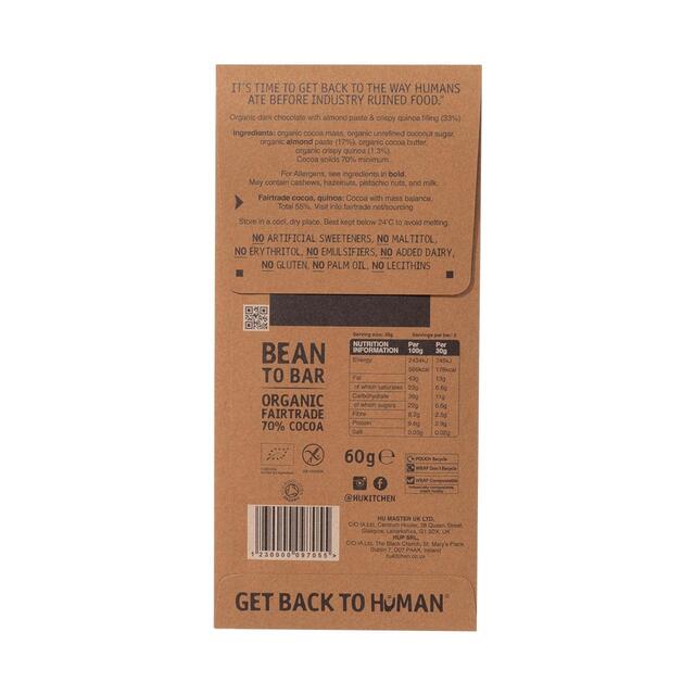 Hu Almond Butter & Crispy Quinoa Dark Chocolate thumbnail 2