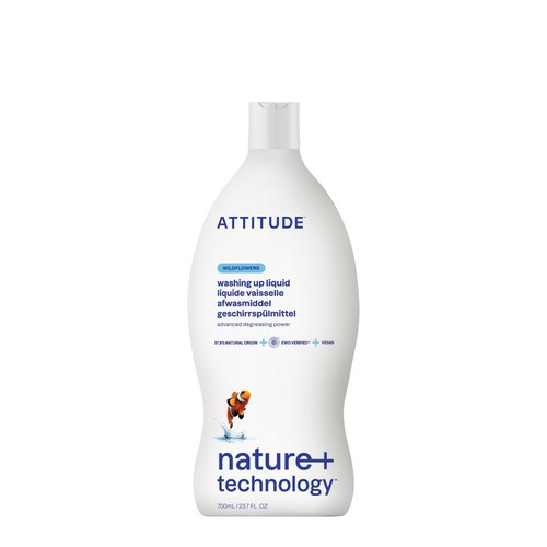 Attitude Eco-Friendly Washing Up Liquid Wildflowers