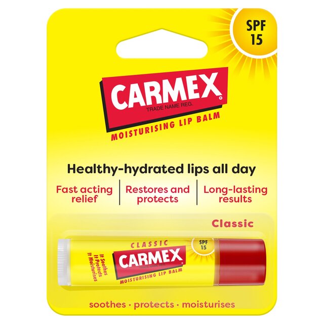 Carmex Classic Lip Balm Click Stick SPF15