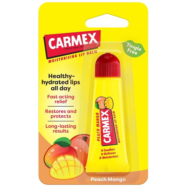 Carmex Lip Balm Peach & Mango Tube