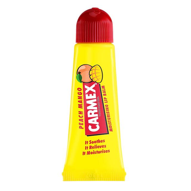 Carmex Lip Balm Peach & Mango Tube thumbnail 3