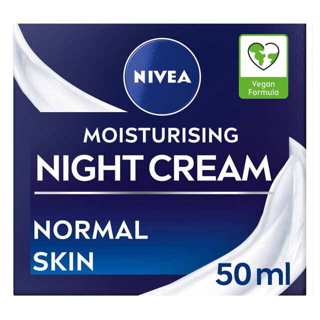 NIVEA Night Cream Face Moisturiser for Normal Skin thumbnail 2