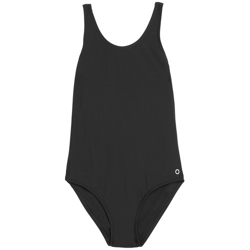 M&S Recycled Sports Swimsuit, 7-8 Years, Black