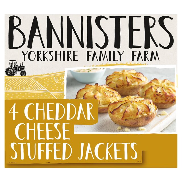Bannisters Farm 4 Cheddar Cheese Stuffed Jackets thumbnail 2