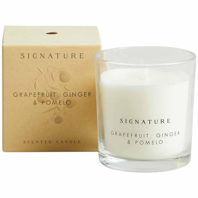 M&S Signature Grapefruit, Ginger & Pomelo Boxed Candle