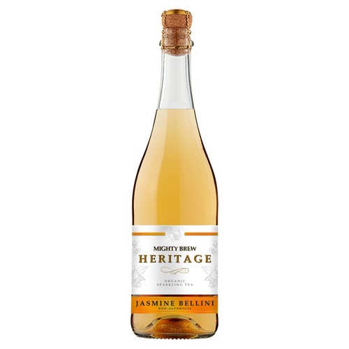 Mighty Brew Heritage Jasmine Bellini Organic Kombucha