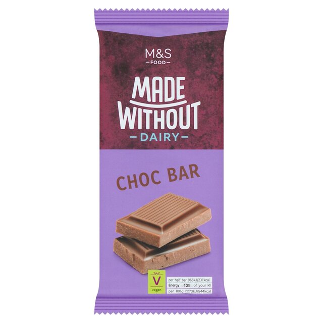 M&S Made Without Milk Chocolate Bar