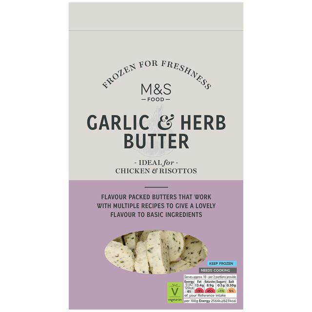M&S Garlic & Herb Butter Frozen