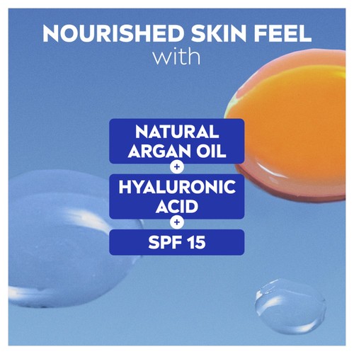 NIVEA Day Cream Face Moisturiser for Dry & Sensitive Skin SPF15 thumbnail 3
