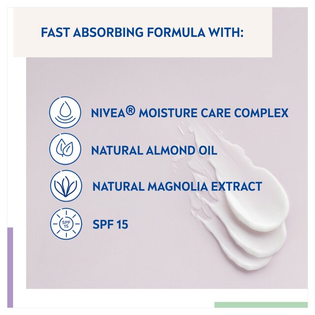 NIVEA Day Cream Face Moisturiser for Dry & Sensitive Skin SPF15 thumbnail 8