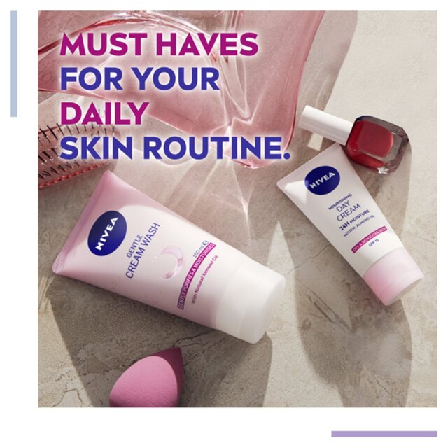 NIVEA Day Cream Face Moisturiser for Dry & Sensitive Skin SPF15 thumbnail 9