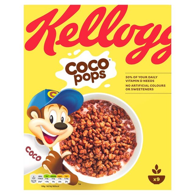 Kellogg's Coco Pops Chocolate Breakfast Cereal thumbnail 2