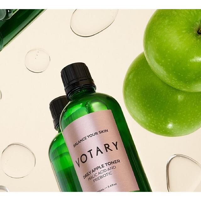 VOTARY Daily Apple Toner, Malic Acid and Prebiotic thumbnail 3