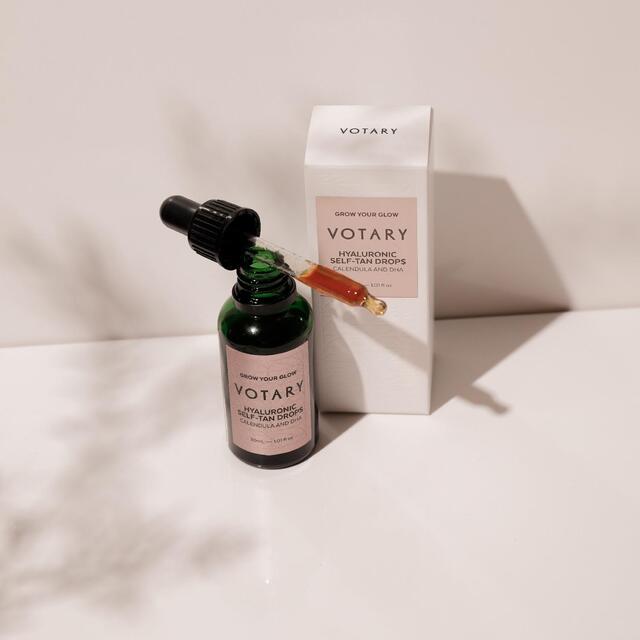 VOTARY Hyaluronic Self-Tan Drops, Calendula and DHA thumbnail 2