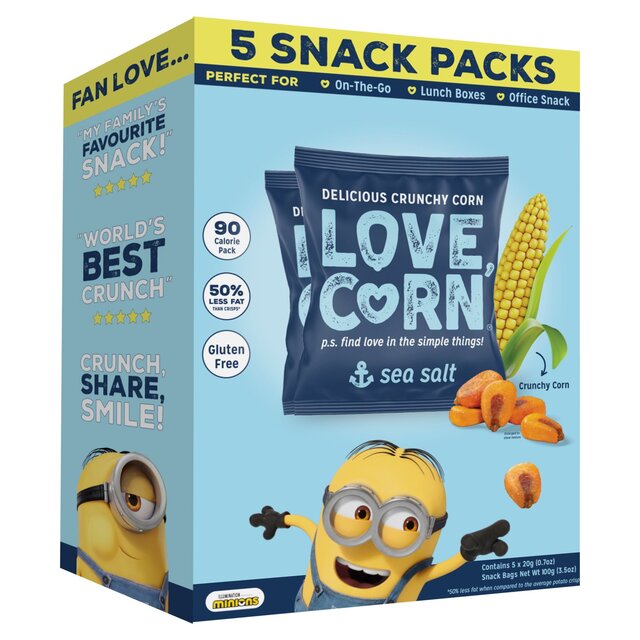 LOVE CORN Sea Salt Multipack