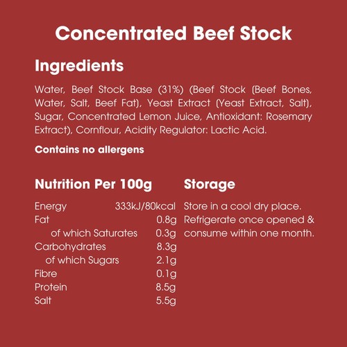 Bay's Kitchen Concentrated Beef Stock thumbnail 4