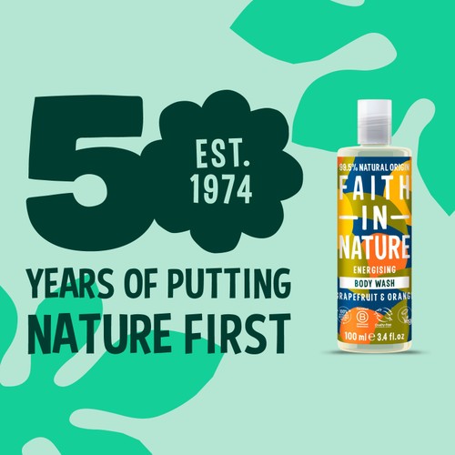 Faith In Nature Body Wash - Grapefruit & Orange thumbnail 2