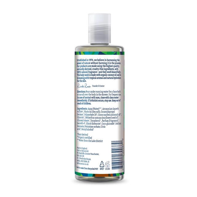 Faith In Nature Body Wash - Coconut thumbnail 4