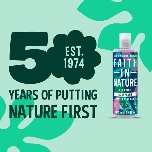 Faith In Nature Body Wash - Lavender & Geranium thumbnail 2
