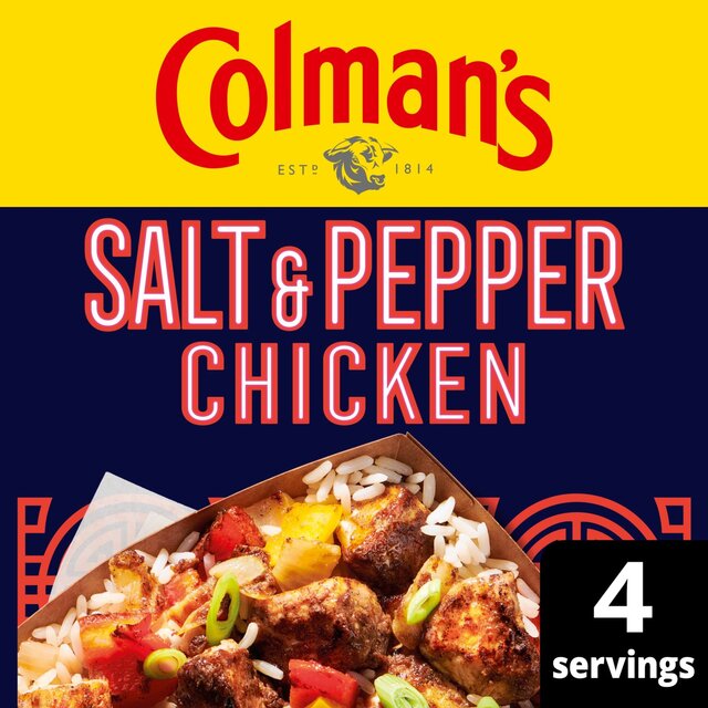 Colman's Salt and Pepper Chicken Dry Sauce Mix Pouch 23G